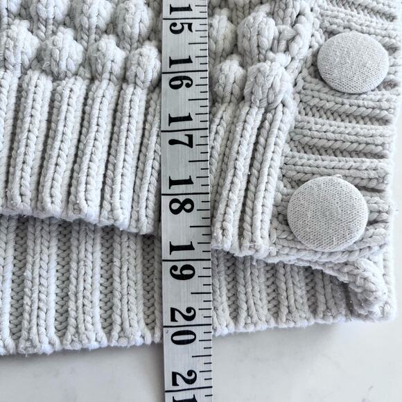 Zara ecru knit colorblock oversized vest size Small - Picture 8 of 9